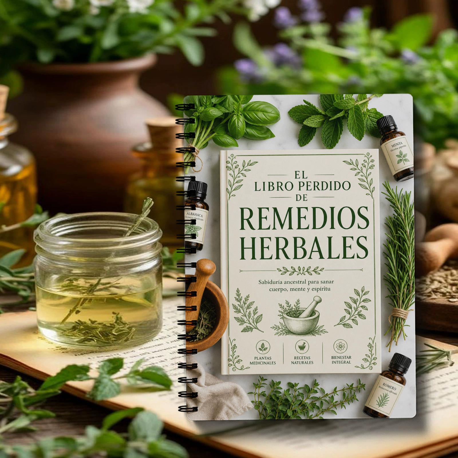 El Libro Perdido Caderno Espir - Herbal Wellness Remedy avaliação e preço